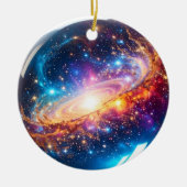 Crystal Ball - Ik zie een kosmische gebeurtenis in Keramisch Ornament (Voorkant)