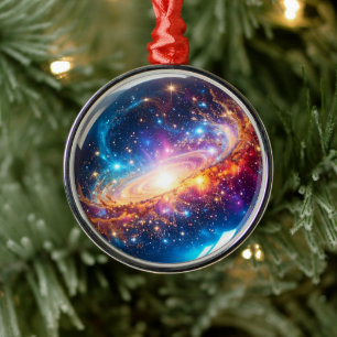 Crystal Ball - Ik zie een kosmische gebeurtenis in Metalen Ornament