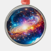 Crystal Ball - Ik zie een kosmische gebeurtenis in Metalen Ornament (Voorkant)