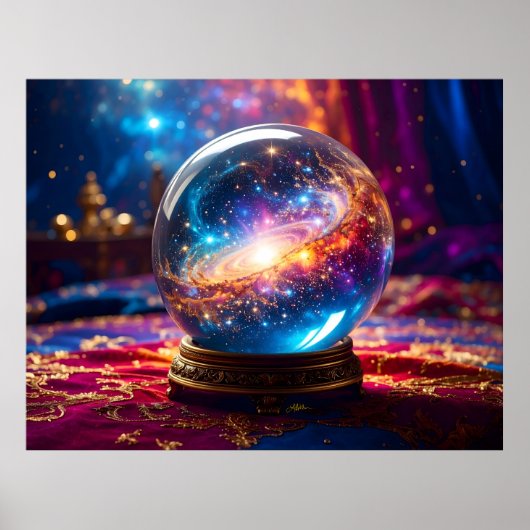 Crystal Ball - Ik zie een kosmische gebeurtenis in Poster (Voorkant)
