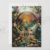 Crystal Ball in Gods handen Kaart (Voorkant)