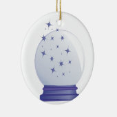 Crystal Ball Keramisch Ornament (Rechts)