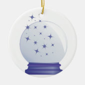 Crystal Ball Keramisch Ornament (Voorkant)