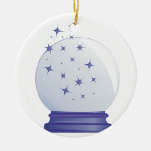 Crystal Ball Keramisch Ornament