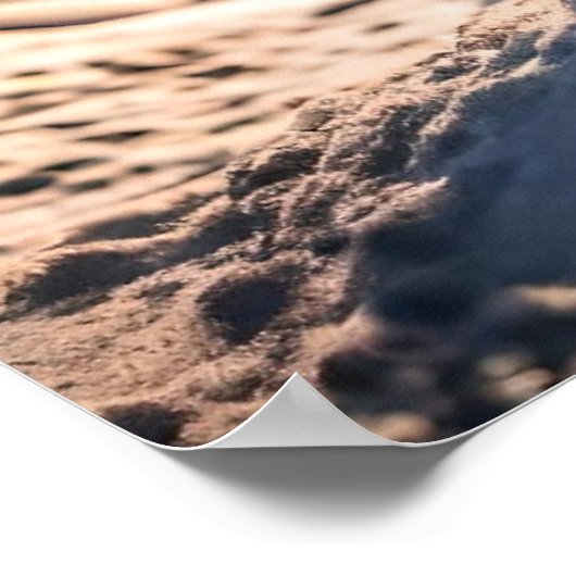 Crystal Ball met Snow Wall Art Poster! Poster (Hoek)