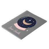 Crystal ball mystical psychic notitieboek (Linkerzijde)