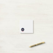 Crystal ball mystical psychic post-it® notes (Op bureau)