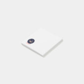 Crystal ball mystical psychic post-it® notes (Schuin)