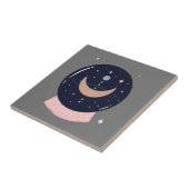 Crystal ball mystical psychic tegeltje (Zijkant)