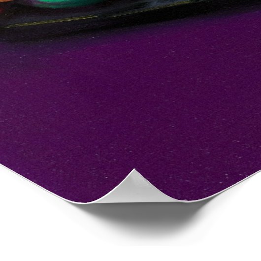 Crystal Ball Pin Up Poster (Hoek)