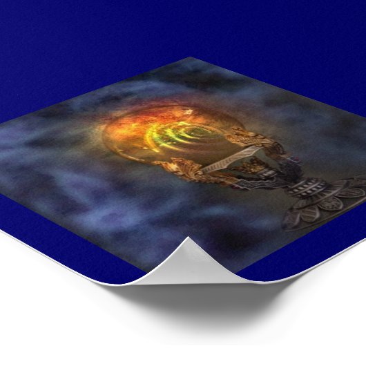 Crystal Ball Print/ Poster (Hoek)