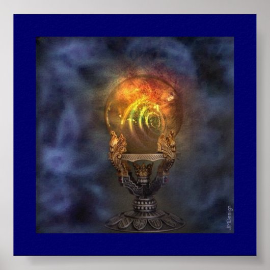 Crystal Ball Print/ Poster (Voorkant)