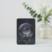 Crystal Ball Psychic Medium Tarot Reader Visitekaartje (Staand voorkant)