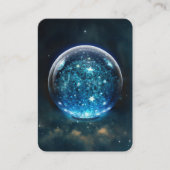 Crystal Ball Psychic Medium Tarot Reader Visitekaartje (Voorkant)