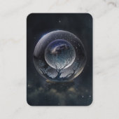 Crystal Ball Psychic Medium Tarot Reader Visitekaartje (Voorkant)