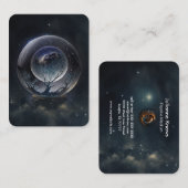 Crystal Ball Psychic Medium Tarot Reader Visitekaartje (Voorkant / Achterkant)