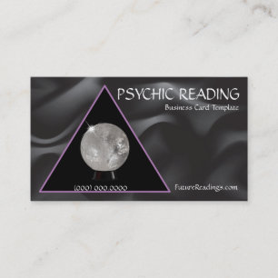 Crystal Ball Psychic Readings Visitekaartje