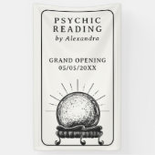 Crystal Ball Psychisch Medium Spandoek (Verticaal)