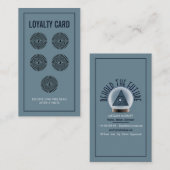 Crystal Ball, psychische leesloyaliteit Visitekaartje (Voorkant / Achterkant)