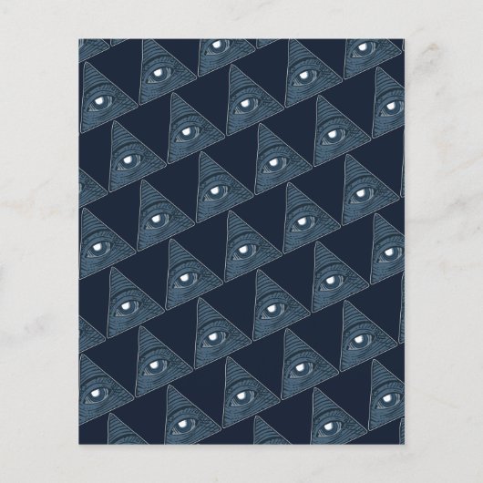 Crystal Ball, psychische lezing prijslijst Flyer (Achterkant)