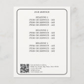  Crystal Ball Psychische Medium Tarot Reader Flyer (Achterkant)