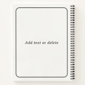 Crystal Ball Psychische Medium Tarot Reader Notitieboek (Achterkant)