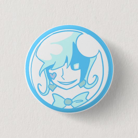 Crystal Ball Ronde Button 3,2 Cm (Voorkant)