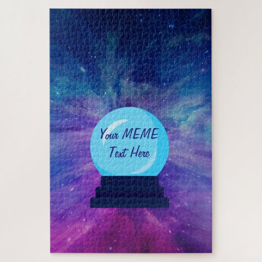 Crystal Ball schrijft je eigen MEME Legpuzzel (Verticaal)