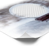 Crystal Ball Template Foto Afdruk (Hoek)