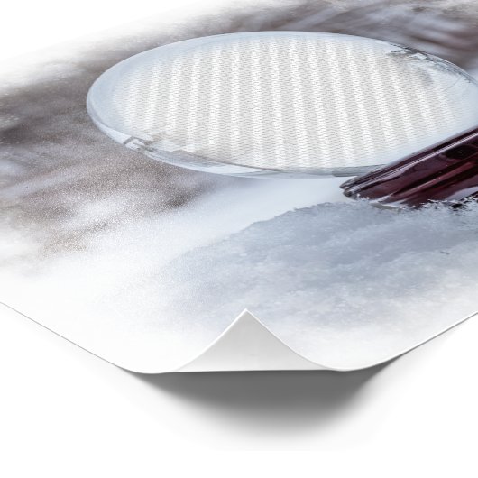 Crystal Ball Template Foto Afdruk (Hoek)