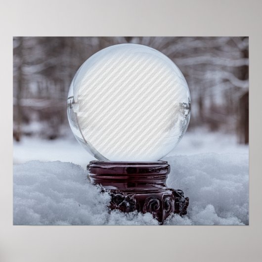 Crystal Ball Template Poster (Voorkant)