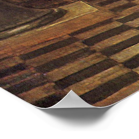 Crystal Ball van John Waterhouse Poster (Hoek)