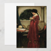 Crystal Ball van John William Waterhouse (Voorkant / Achterkant)