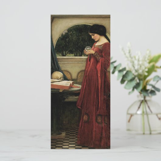 Crystal Ball van John William Waterhouse (Staand voorkant)