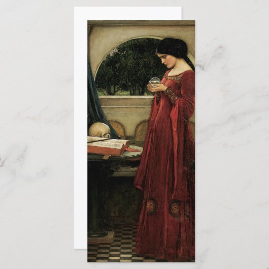 Crystal Ball van John William Waterhouse (Voorkant / Achterkant)