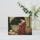 Crystal Ball van John William Waterhouse Briefkaart (Staand voorkant)