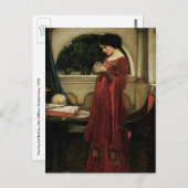 Crystal Ball van John William Waterhouse Briefkaart (Voorkant / Achterkant)