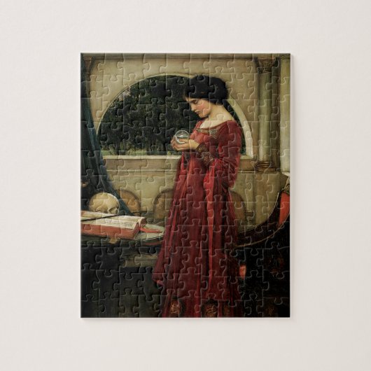 Crystal Ball van John William Waterhouse Legpuzzel (Verticaal)