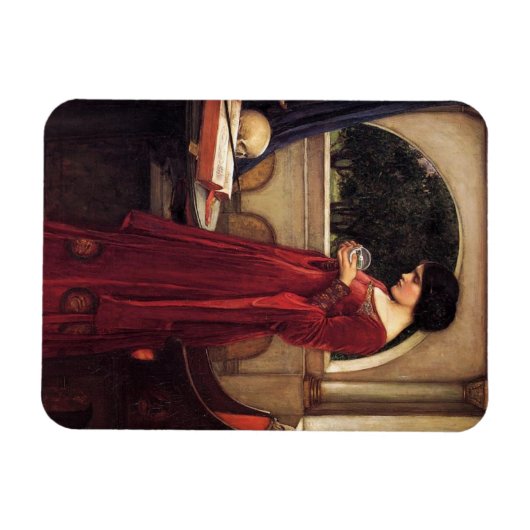 Crystal Ball van John William Waterhouse Magneet (Horizontaal)