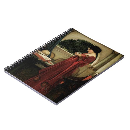 Crystal Ball van John William Waterhouse Notitieboek (Linkerzijde)