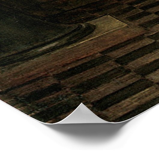 Crystal Ball van John William Waterhouse Poster (Hoek)