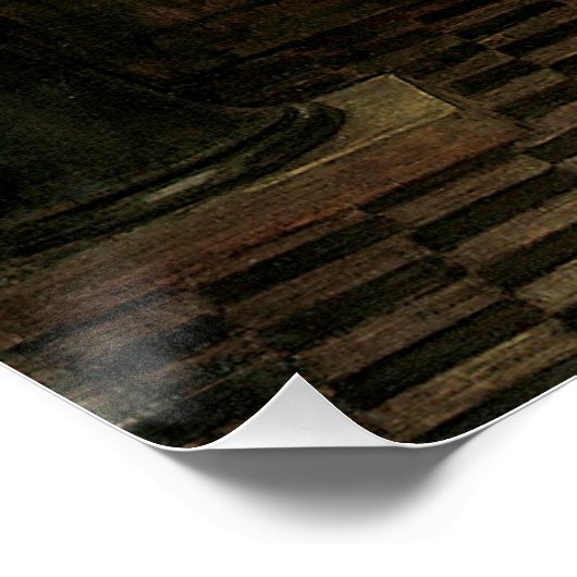 Crystal Ball van John William Waterhouse Poster (Hoek)