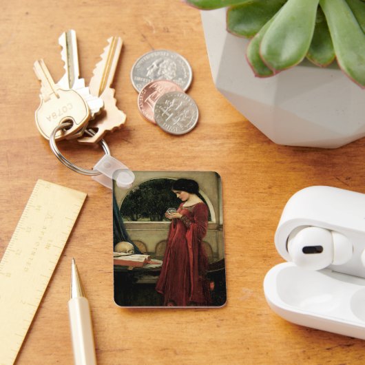 Crystal Ball van John William Waterhouse Sleutelhanger (Bureau)