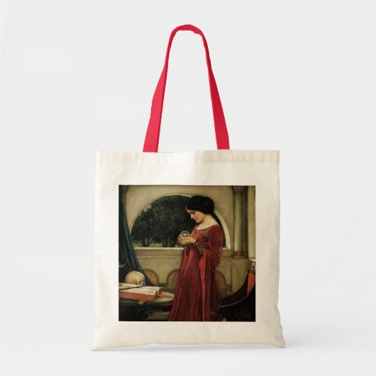 Crystal Ball van John William Waterhouse Tote Bag (Voorkant)