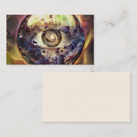 Crystal Ball Visitekaartje (Voorkant / Achterkant)