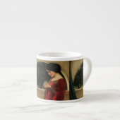 Crystal Ball Woman Waterhouse Painting Espresso Kop (Voorkant rechts)