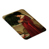 Crystal Ball Woman Waterhouse Painting Magneet (Rechterzijde)