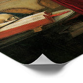 Crystal Ball Woman Waterhouse Painting Poster (Hoek)