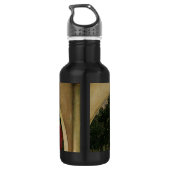 Crystal Ball Woman Waterhouse Painting Waterfles (Achterkant)