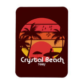  Crystal Beach Magneet (Verticaal)